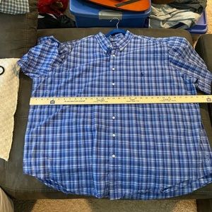 3xb blue polo Ralph Lauren L/S with blue horse shirt.